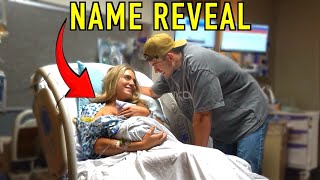 LaBrant Family Baby 5 Official Name Reveal [upl. by Ovida691]