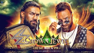 Roman Reigns vs LA Knight WWE Crown Jewel 2023 Review [upl. by Gaddi340]