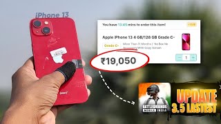 ₹18278 😲 iPhone 13 Review in 2025  iPhone 13 From cashify Super sale iPhone 13 BGMI test [upl. by Stromberg]