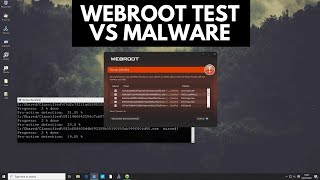 Webroot vs Malware  Test [upl. by Iruam]