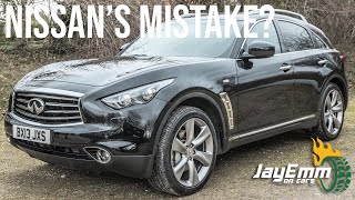 2013 Infiniti FX  How This Car Proves Why Infiniti Was Doomed to Fail [upl. by Inneg17]