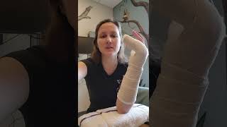 Ulnar Gutter Splint [upl. by Lois542]