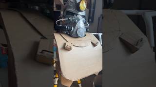 Cardboard T51 power armor build Out now [upl. by Reba]