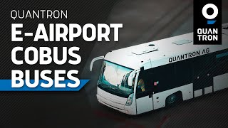 Quantron AG eAirport Cobus Buses  elektro Busse [upl. by Prem612]