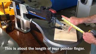 Scroll Saw Safety Tips [upl. by Eleahcim]