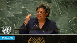 🇧🇧 Barbados  Prime Minister Addresses United Nations General Debate 79th Session  UNGA [upl. by Suedaht758]