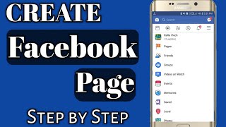 How to Create Facebook Page Easily [upl. by Ivens]