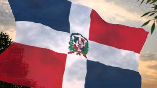 HIMNO NACIONAL DE REPÚBLICA DOMINICANA COMPLETO [upl. by Anahsat789]