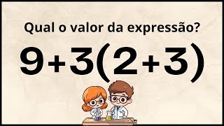 🔥 MATEMÁTICA BÁSICA  Qual o valor da expressão [upl. by Eleira]