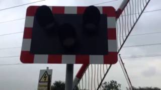 Barnby lane level crossing malfunctions 20914 [upl. by Isborne]