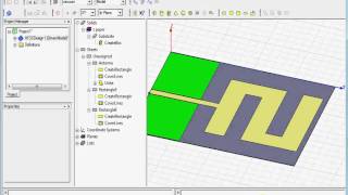 Ansoft HFSS z Antenna tutorial [upl. by Alexandrina]