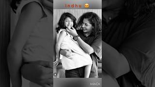 Mrs Indhu Mukund daughter real life photos💕 yttrending youtubeshorts youtube ytshorts [upl. by Welby343]