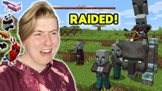 I Went Looking For Pets And Got Raided In Minecraft Part 3 [upl. by Ordnas]