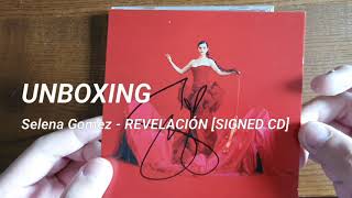 UNBOXING Selena Gomez  REVELACIÓN SIGNED CD [upl. by Treva]