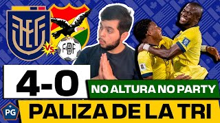 ECUADOR 4 BOLIVIA 0⚡ELIMINATORIAS UNITED 2026 CONMEBOL⚡EXHIBICIÓN DE ECUADOR⚡BOLIVIA UN ESPANTO [upl. by Nirra]