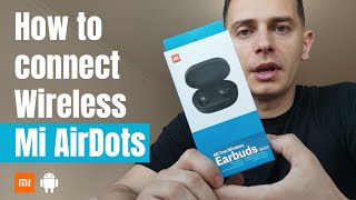 How to Connect Bluetooth Wireless Earbuds to Phone  Tutorial 2020 [upl. by Ahsat]