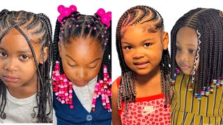 Modèle de Tresse Tendance pour Petites fille 2024 Coiffure pour les enfants [upl. by Casimire952]