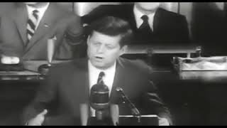 Watch President Kennedys Moonshot moment in front of Congress on 60th anniversary [upl. by Iarised961]