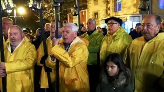 Barbis Taldea  Entierro de la sardina en Portugalete 2016 [upl. by Forcier]