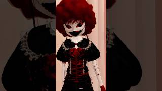 Dangerous clown roblox dti shorts dresstoimpress [upl. by Nosrac638]