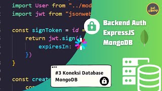 ExpressJS AUTH untuk Pemula 3  Koneksi Database MongoDB [upl. by Fleur]