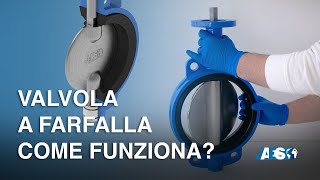 Funzionamento della Valvola a Farfalla  Valvole Idrauliche [upl. by Delija]