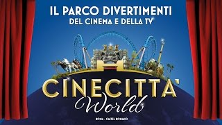 Cinecittà World  Il Parco divertimento del Cinema e della TV [upl. by Alegnasor325]