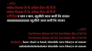 Dashain Tihar Nepali Karaoke Track [upl. by Conger]