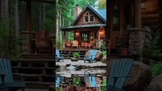 ❤️ Inspiration Chalet en Rondin de Bois  Charme et Confort au Rendezvous [upl. by Ybanrab]