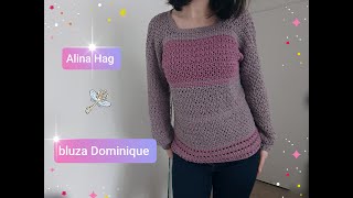 bluza Dominique crochet blouse [upl. by Cummings]