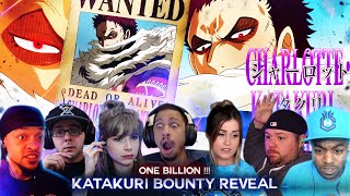 Katakuri Bounty Reveal  Reaction Mashup [upl. by Okime343]