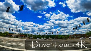 Driving Throughout Suwanee GA  Safe Atlanta Suburb  4K [upl. by Attennek]