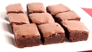 Glazed Chewy Brownies Recipe  Laura Vitale  Laura in the Kitchen Episode 946 [upl. by Corabella]