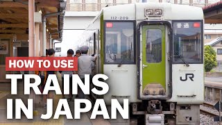 How to Use Trains in Japan  japanguidecom [upl. by Syxela]