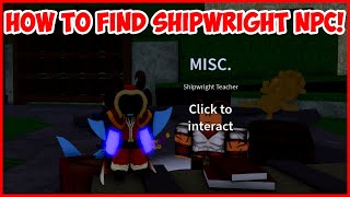 How To Find Boat Repair NPC  Shipwright Quest [upl. by Maroney]