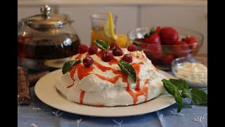 Pavlova Cake Recipe Airy and Elegant [upl. by Eduj]