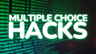 How to ace a test without knowing the answers Multiple Choice Test Hacks [upl. by Cooperman]