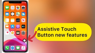 IPhone assistive touch button new features  iPhone home button settings  Nyza9 hindi [upl. by Halyhs]