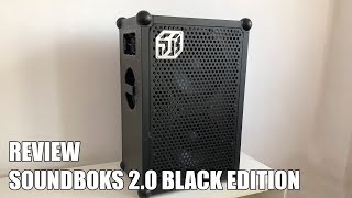 Review Soundboks 20 Black Edition  El Altavoz Bluetooth Portatil Mas Potente del Mundo [upl. by Lalib148]