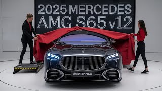 2025 MercedesAMG S65 V12 Unmatched Luxury amp Performance [upl. by Attelrac]