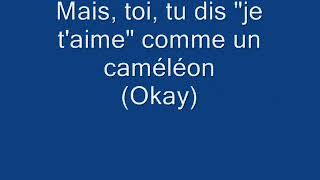 Maître Gims  Caméléon Lyrics [upl. by Aguste916]