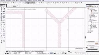 Archicad 16 Basics 2 Tut Wand  Grundlagen  Reinzeichnung  Führungslinie [upl. by Smoht]