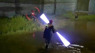 Star Wars Jedi Fallen Order  The Huntsman and Bing Jedi GrandmasterNO DAMAGE [upl. by Uzzial299]