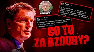 TOMASZ LIS BREDZI NA Xie TWITTERZE O KIBICACH LEGII I SUPERPUCHARZE EUROPY [upl. by Aruol433]