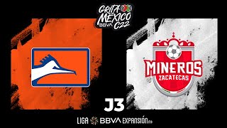 Resumen  Correcaminos 0  0 Mineros  Jornada 3 – Grita México C22  Liga BBVA Expansión MX [upl. by Bunny35]