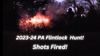 Traditional FLINTLOCK MUZZLELOADER Deer Hunting Pennsylvania 2023  SHOTS FIRED [upl. by Albemarle]