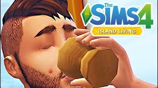 KAVA PARTY TIME 🍾🎊  The Sims 4 Island Living 4 [upl. by Ynamad]