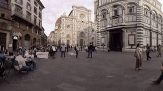 360 video Florence Baptistery Italy [upl. by Anyg]