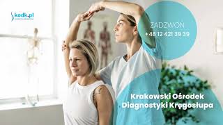 Przychodnia rehabilitacyjna Kraków Krakowski Ośrodek Diagnostyki Kręgosłupa NZOZ [upl. by Yelahc]