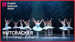 Nutcracker Snowflakes extract  English National Ballet [upl. by Ahsemik]